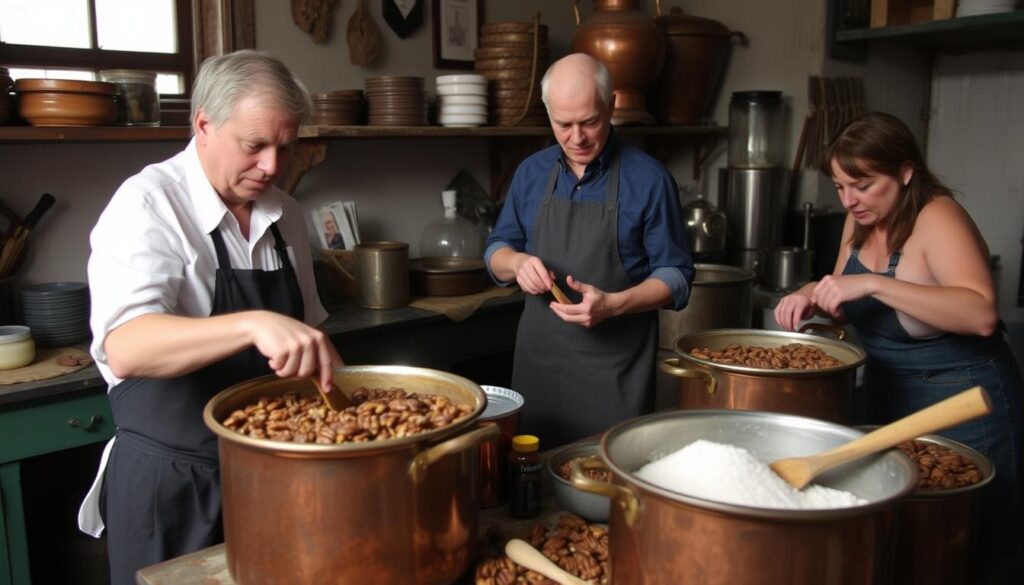 history of pralines