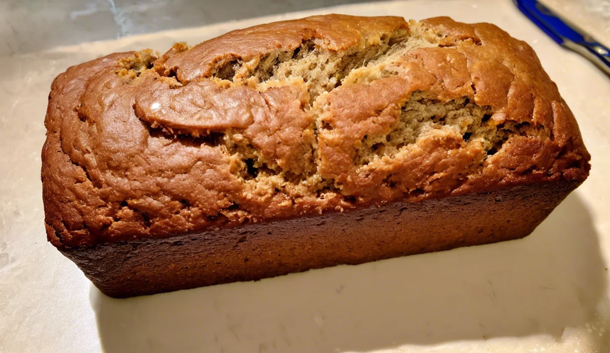 A delicious plate of Banana Bread Recipe Easy