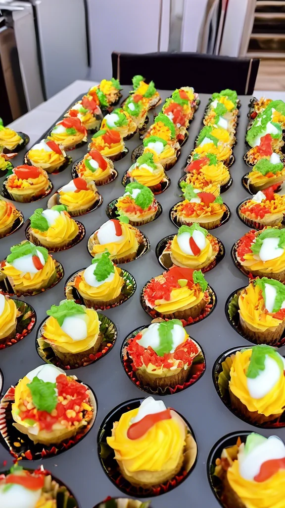 Taco Cupcakes