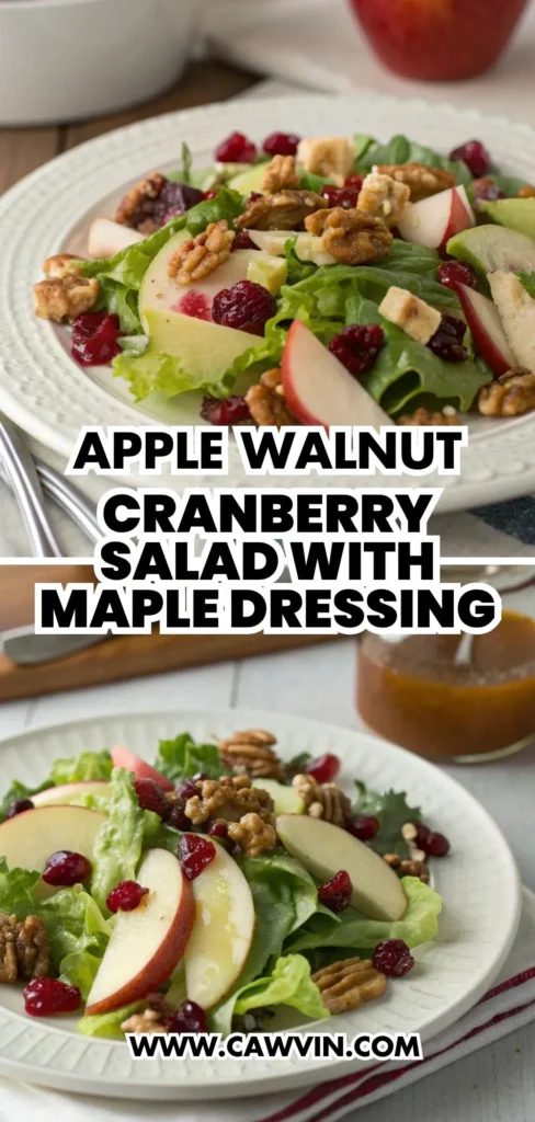 Apple Walnut Cranberry Salad with Maple Dressing 1000x2100 1 - Easy Peasy Recipes