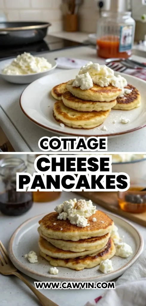 Cottage Cheese Pancakes 2 - Easy Peasy Recipes