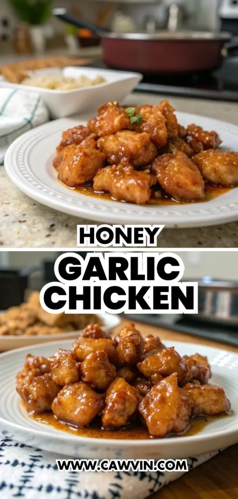 Honey Garlic Chicken 2 - Easy Peasy Recipes