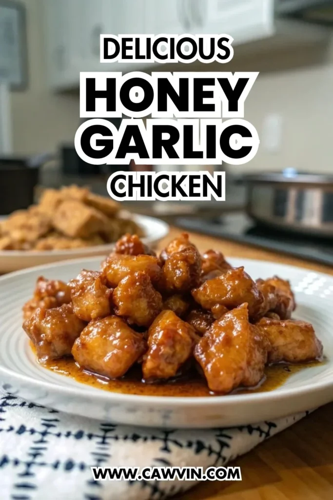 Honey Garlic Chicken - Easy Peasy Recipes