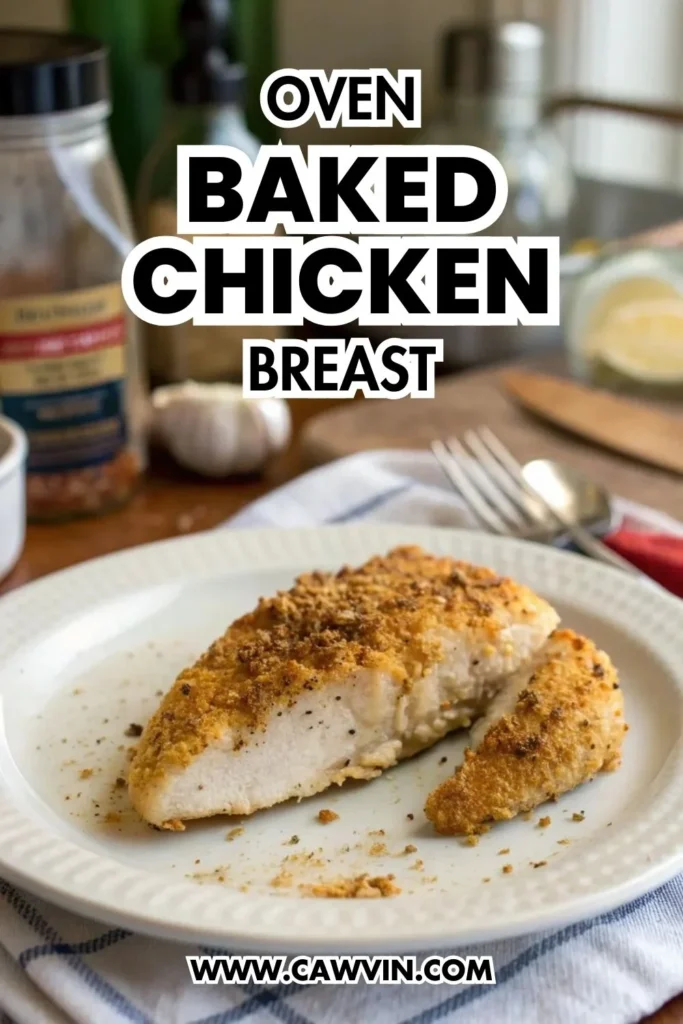 Oven Baked Chicken Breast - Easy Peasy Recipes