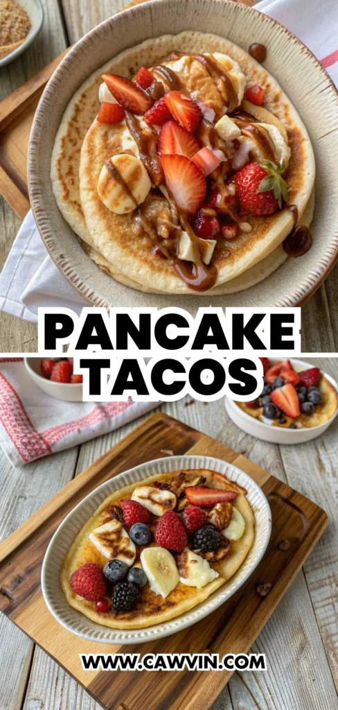 Pancake Tacos 2 - Easy Peasy Recipes