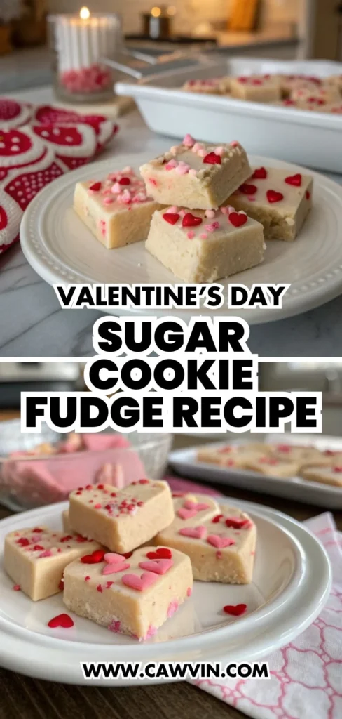 Valentines Day Sugar Cookie Fudge Recipe 1000x2100 1 - Easy Peasy Recipes