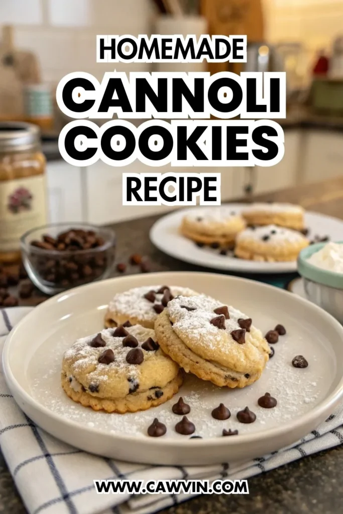 Cannoli Cookies Recipe 1000x1500 1 - Easy Peasy Recipes