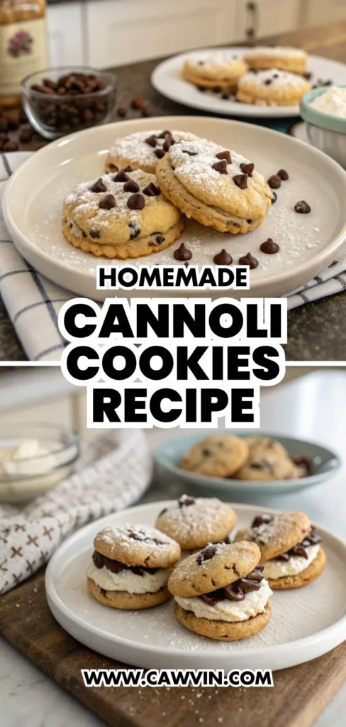 Cannoli Cookies Recipe 1000x2100 1 - Easy Peasy Recipes