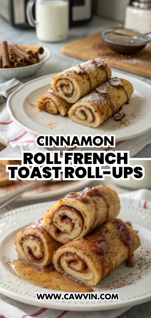 Cinnamon Roll French Toast Roll Ups 1000x2100 1 - Easy Peasy Recipes