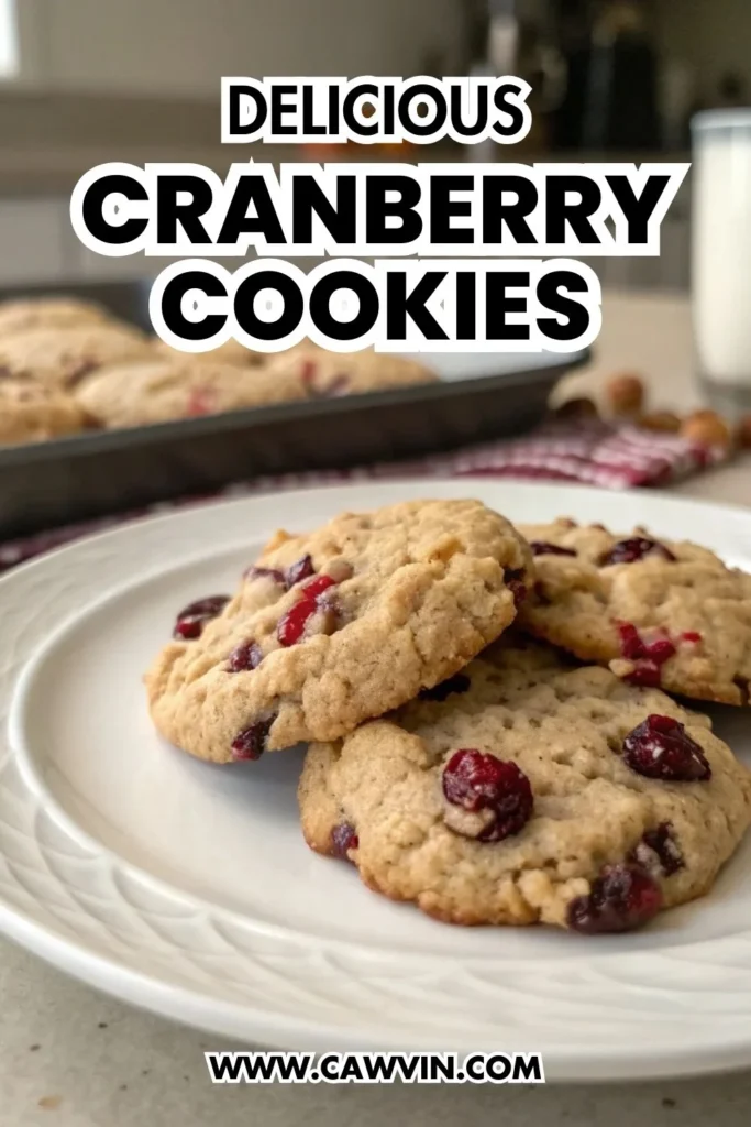 Cranberry Cookies 1000x1500 1 - Easy Peasy Recipes