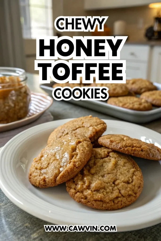 Chewy Honey Toffee Cookies 1000x1500 1 - Easy Peasy Recipes