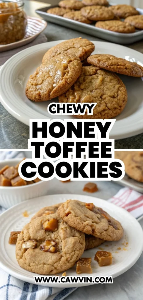 Chewy Honey Toffee Cookies 1000x2100 1 - Easy Peasy Recipes