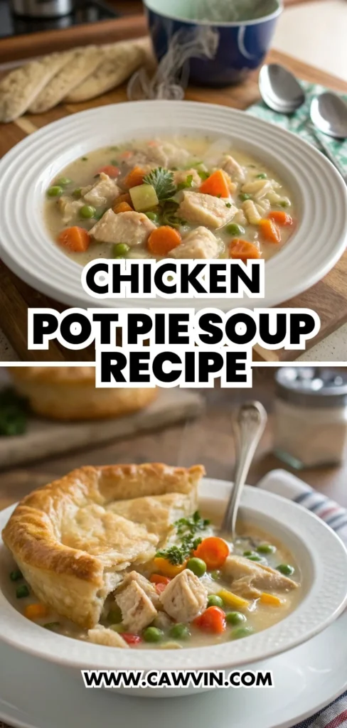 Chicken Pot Pie Soup Recipe 1000x2100 1 - Easy Peasy Recipes