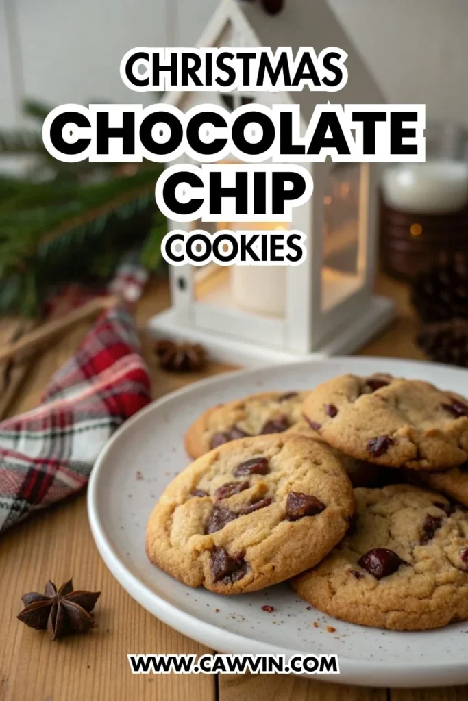 Christmas Chocolate Chip Cookies 1000x1500 1 - Easy Peasy Recipes