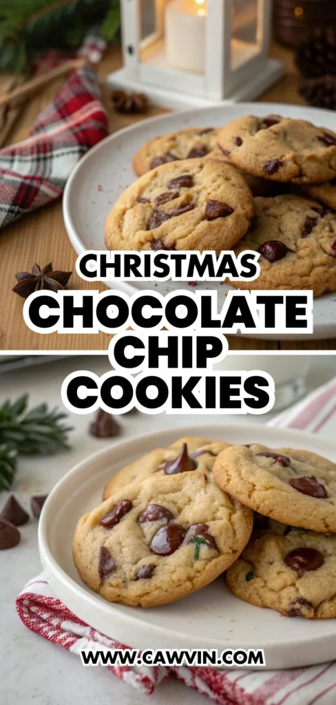 Christmas Chocolate Chip Cookies 1000x2100 1 - Easy Peasy Recipes
