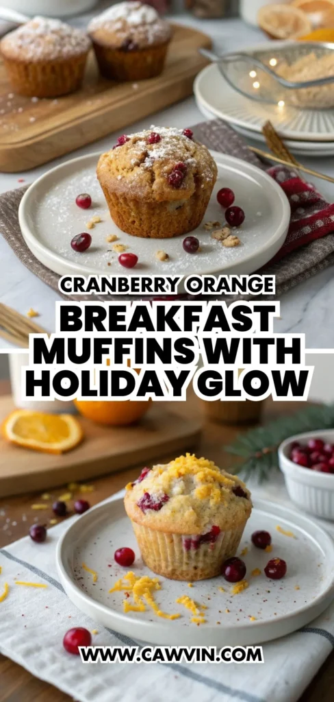 Cranberry Orange Breakfast Muffins with Holiday Glow 1000x2100 1 - Easy Peasy Recipes