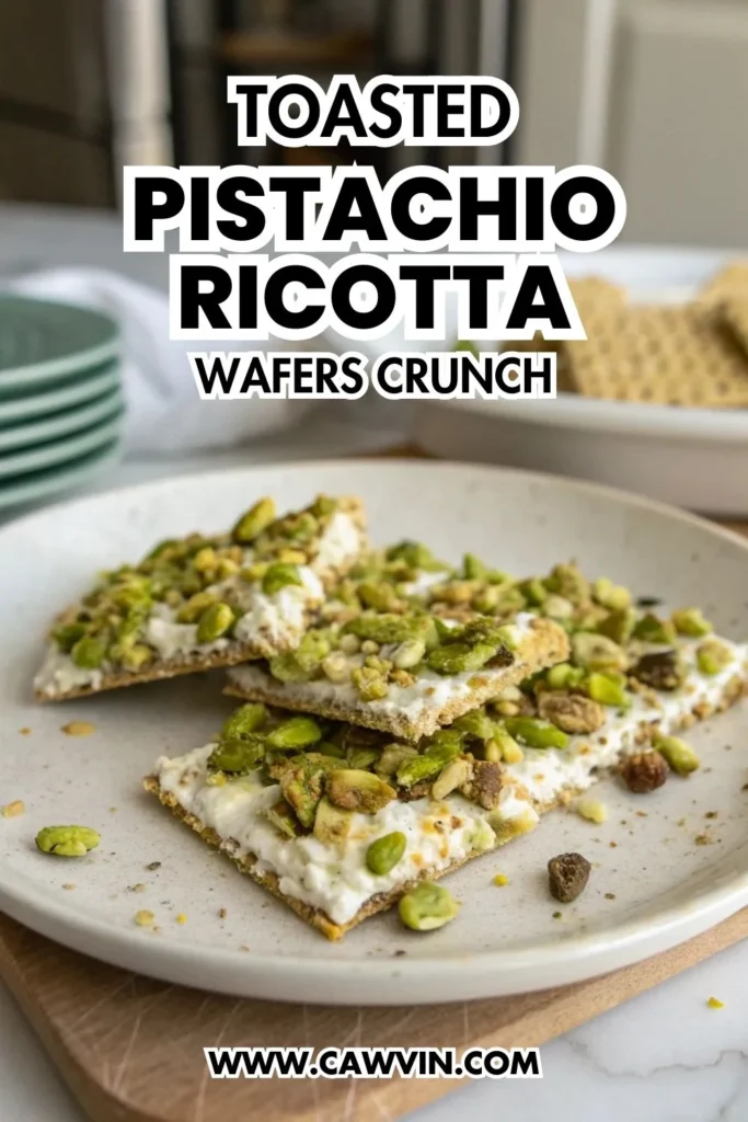 Toasted Pistachio Ricotta Wafers Crunch 1000x1500 1 - Easy Peasy Recipes