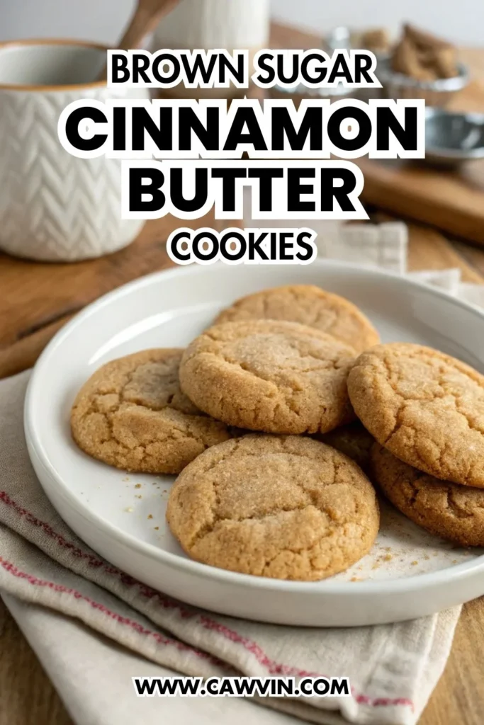 Brown Sugar Cinnamon Butter Cookies 1000x1500 1 - Easy Peasy Recipes