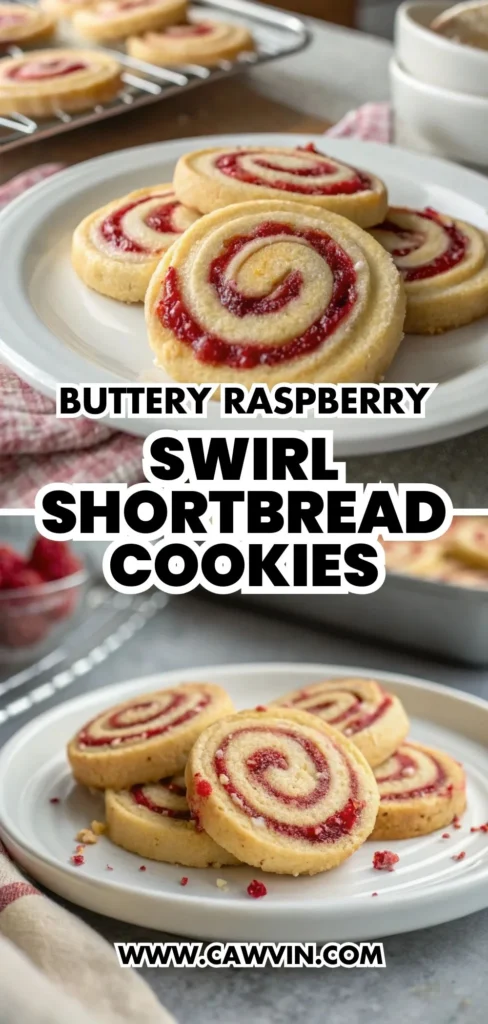 Buttery Raspberry Swirl Shortbread Cookies 1000x2100 1 - Easy Peasy Recipes