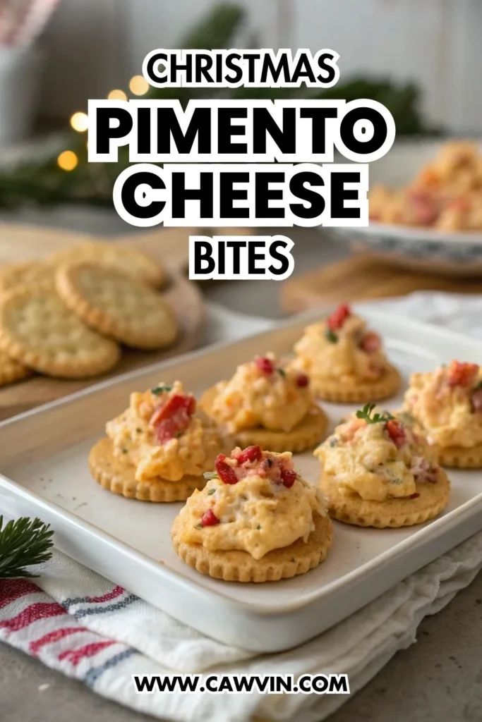 Christmas Pimento Cheese Bites 1000x1500 1 - Easy Peasy Recipes