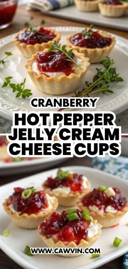 Cranberry Hot Pepper Jelly Cream Cheese Cups 1000x2100 1 - Easy Peasy Recipes