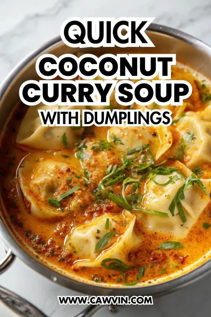 Quick Coconut Curry Soup with Dumplings 1000x1500 1 - Easy Peasy Recipes
