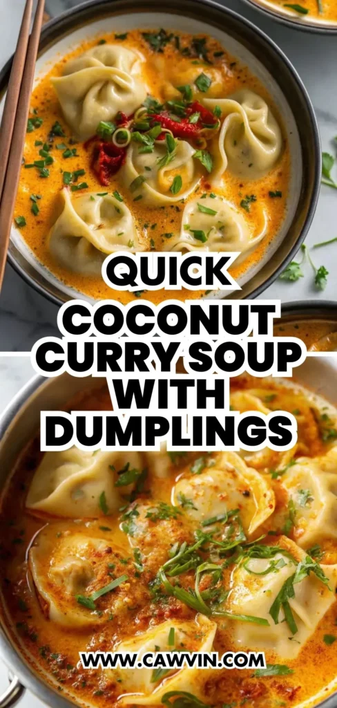 Quick Coconut Curry Soup with Dumplings 1000x2100 1 - Easy Peasy Recipes
