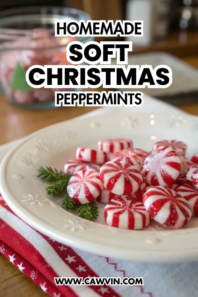 Soft Christmas Peppermints 1000x1500 1 - Easy Peasy Recipes