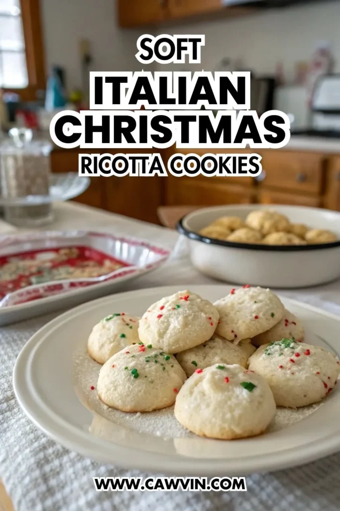 Soft Italian Christmas Ricotta Cookies 1000x1500 1 - Easy Peasy Recipes