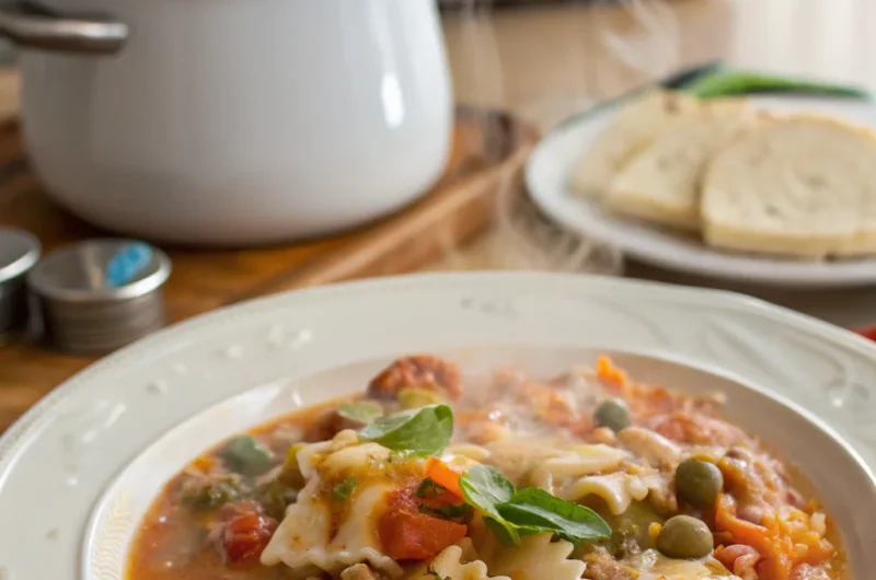 Easy Creamy Lasagna Soup