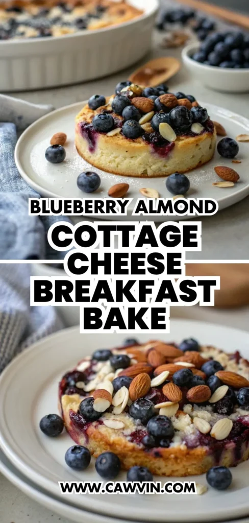 Blueberry Almond Cottage Cheese Breakfast Bake 1000x2100 1 - Easy Peasy Recipes
