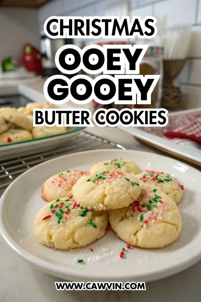 Christmas Ooey Gooey Butter Cookies 1000x1500 1 - Easy Peasy Recipes