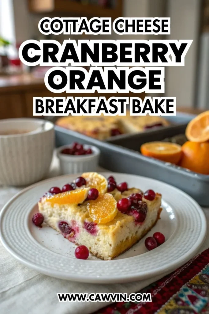 Cottage Cheese Cranberry Orange Breakfast Bake 1000x1500 1 - Easy Peasy Recipes
