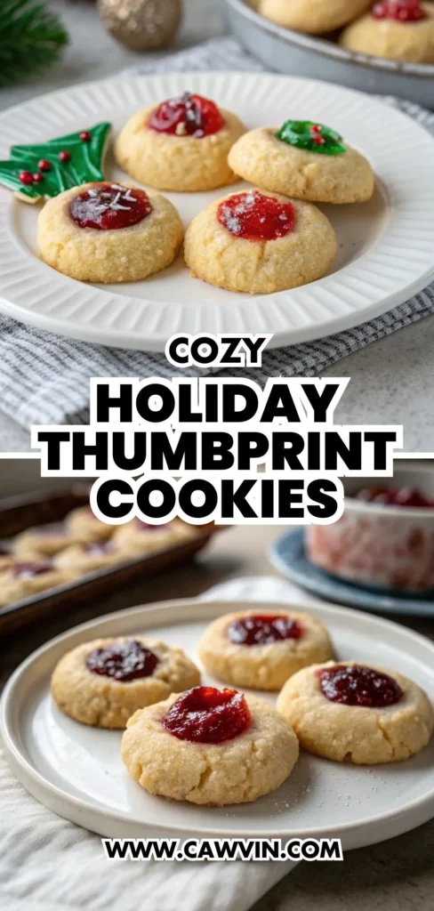 Cozy Holiday Thumbprint Cookies 1000x2100 1 - Easy Peasy Recipes