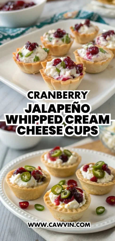 Cranberry Jalapeno Whipped Cream Cheese Cups 1000x2100 1 - Easy Peasy Recipes