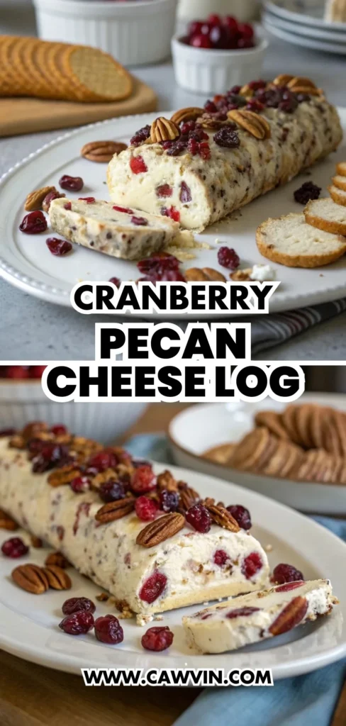 Cranberry Pecan Cheese Log 1000x2100 1 - Easy Peasy Recipes