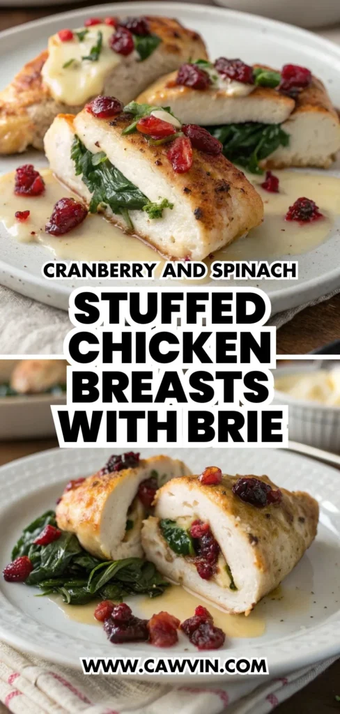 Cranberry and Spinach Stuffed Chicken Breasts with Brie 1000x2100 1 - Easy Peasy Recipes