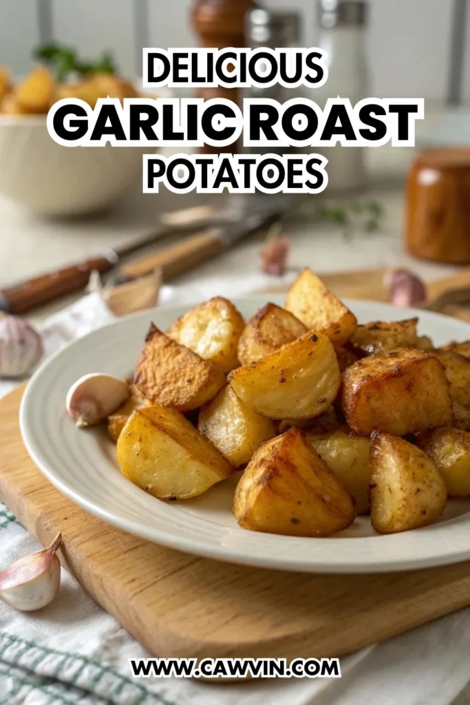 Garlic Roast Potatoes 1000x1500 1 - Easy Peasy Recipes