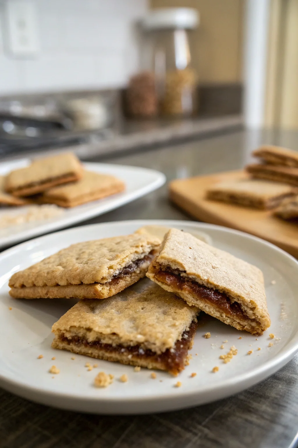 A delicious plate of Brown Sugar Pop Tart Cookies