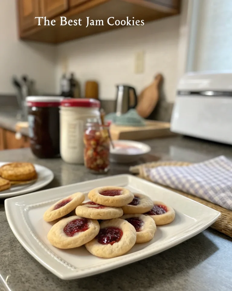 The Best Jam Cookies Recipe