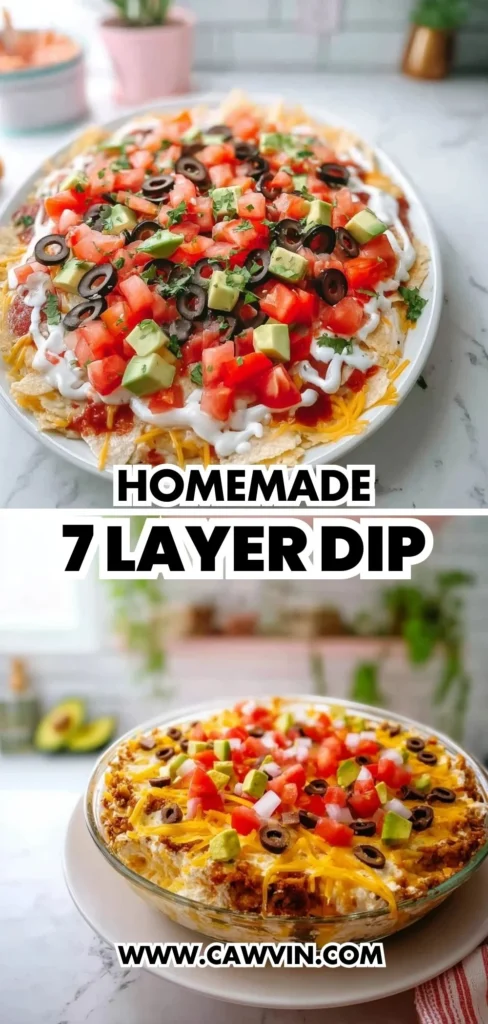 7 Layer Dip 2 - Easy Peasy Recipes