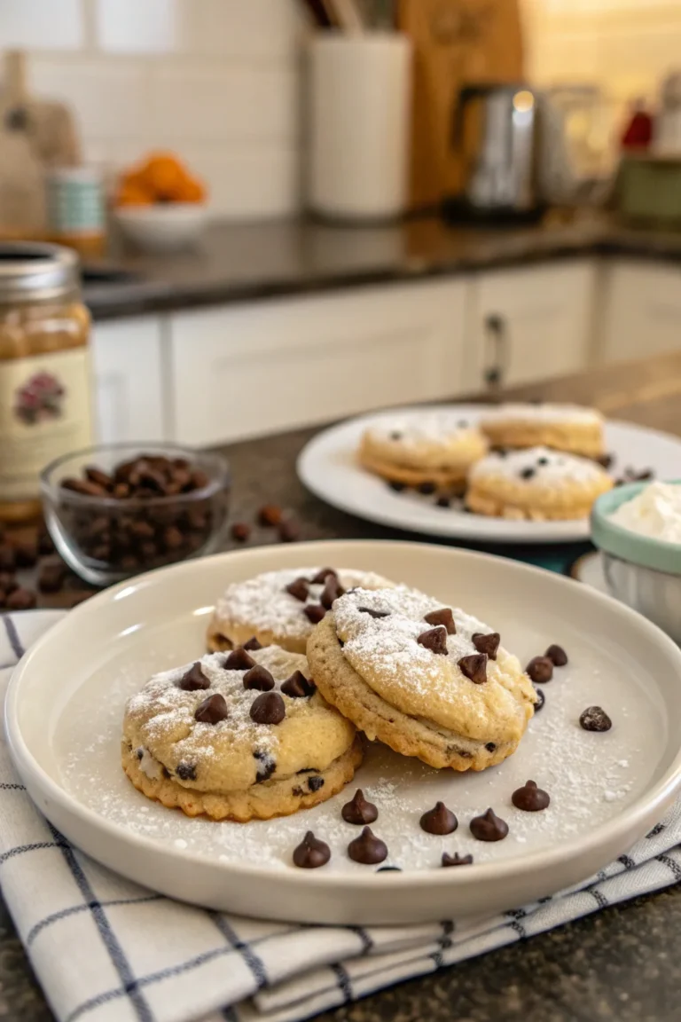A delicious plate of Cannoli Cookies Recipe