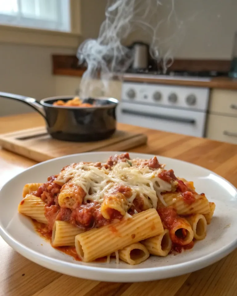 Baked Rigatoni Pasta Recipe Recipe