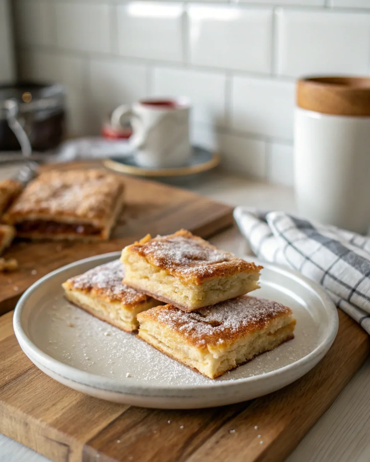 Breakfast Puff Pastry Bars Recipe