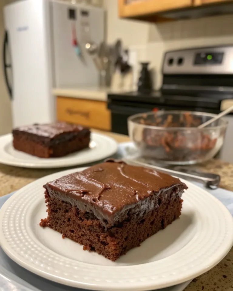 Chocolate Sheet Cake for Two Recipe
