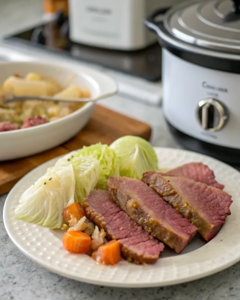 Crock Pot Corned Beef and Cabbage Recipe