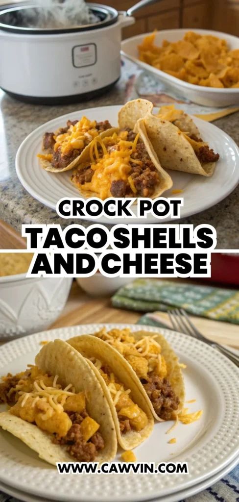 Crock Pot Taco Shells and Cheese 1000x2100 1 - Easy Peasy Recipes