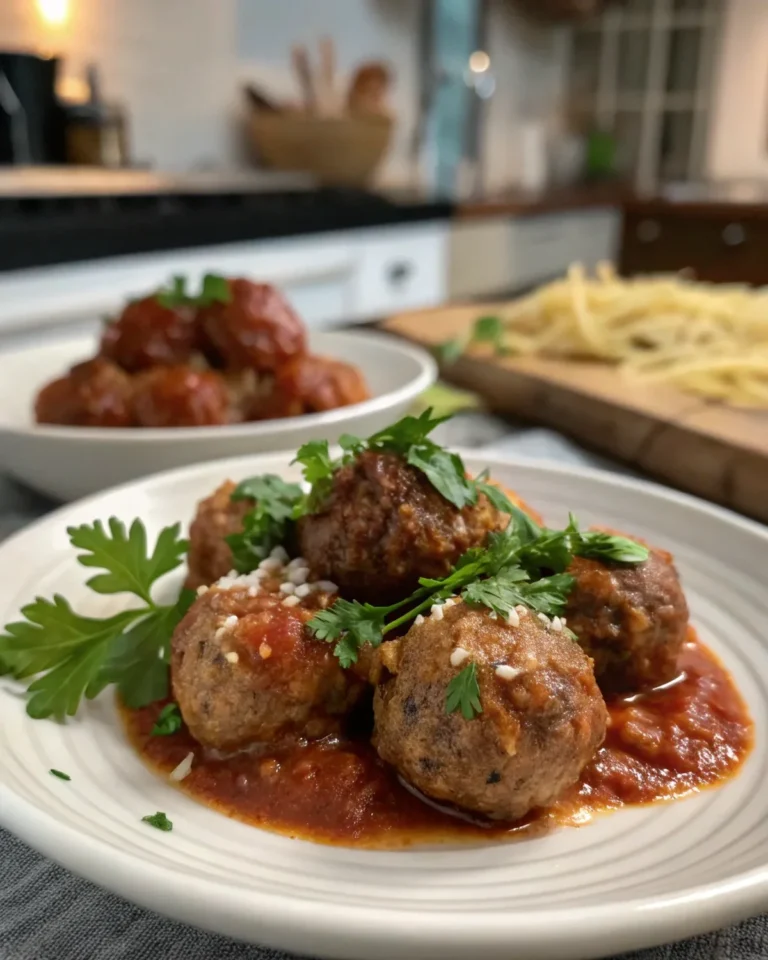 Easy Italian Meatballs Recipe