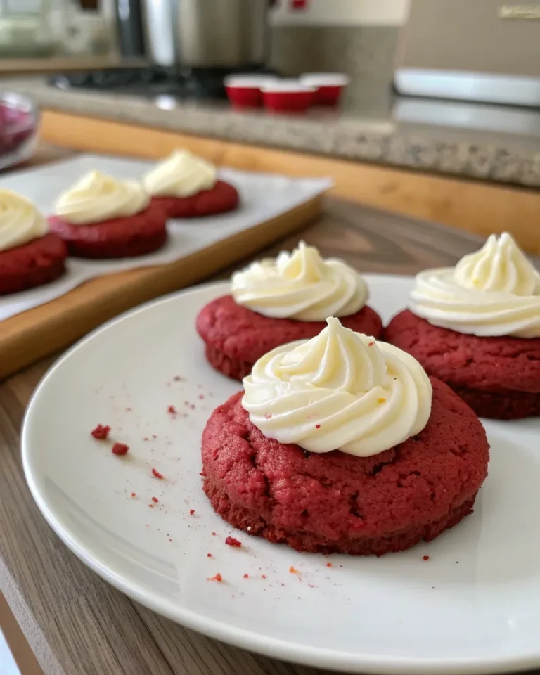 Red Velvet Cupcake Cookies Recipe