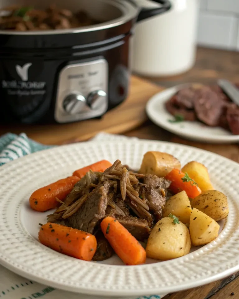 Slow Cooker Pot Roast Recipe
